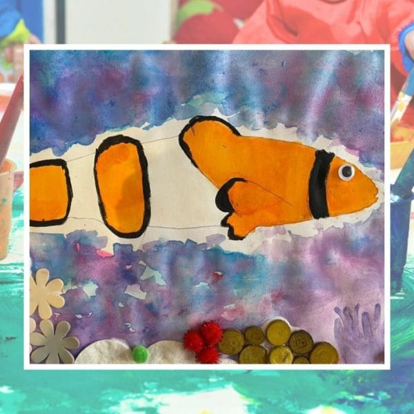 Clown fish Art Painting