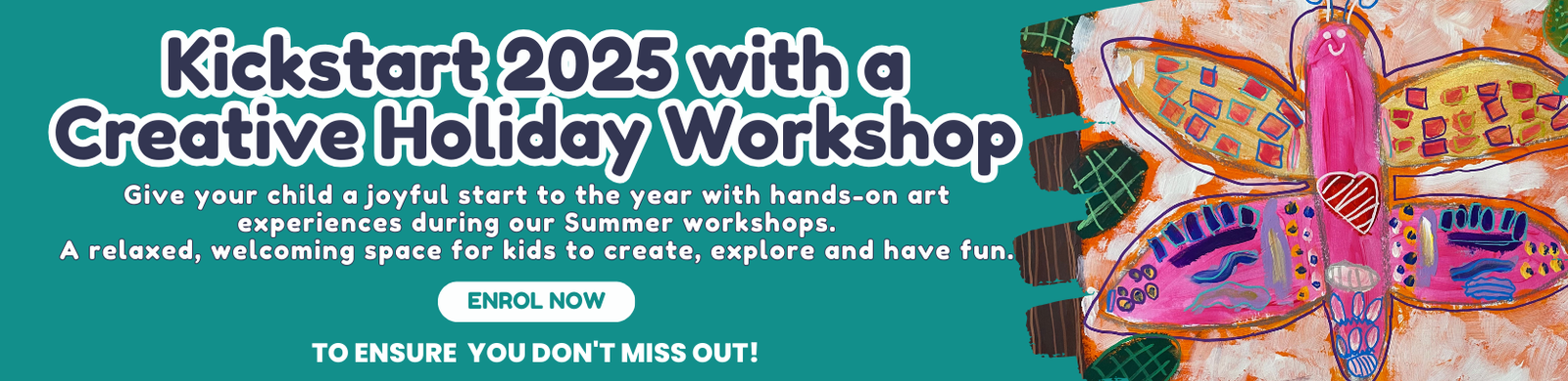 Kickstart 2025 with a Creative Holiday Workshop